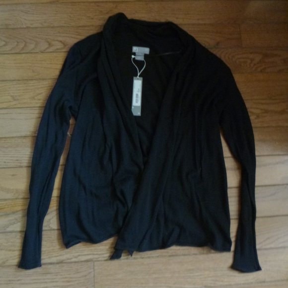 Women's Lightweight Wool Blend Cardigan Sweater - Picture 1 of 3